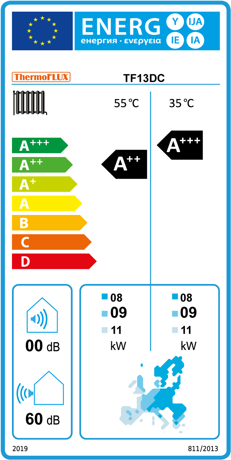TF13DC - Energimærke